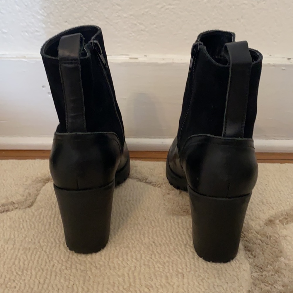 Soludos - Dani Shearling Platform Boot Sz 7.5 - image 5